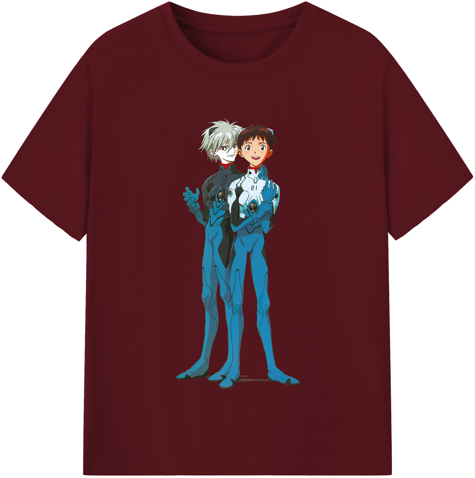 （画像用） EVA 新世紀エヴァンゲリオン 綿100％半袖Tシャツ（フロントプリント）